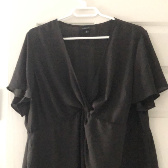 Sheer black baby doll top - Picture 2 of 4